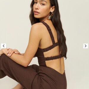 Reformation Harlow Linen Jumpsuit